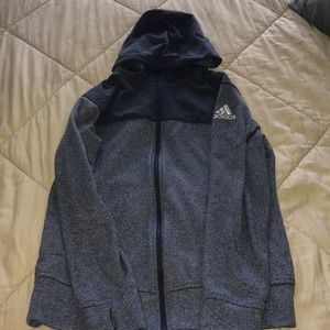 Adidas Climawarm purple zip up